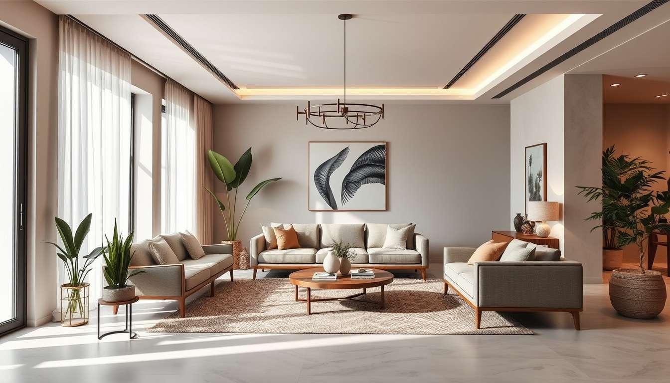 Design de Interiores: 7 Dicas para Criar Espaços Acolhedores e Modernos